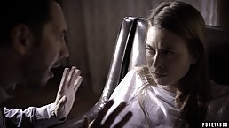 Moody babe is having a great time only when her friend is fucking her like a slut