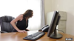 Silvia Sage is a big titted boss who likes to have casual sex with her employees