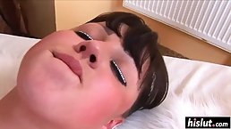 Karen likes her lover's big dick, especially if it is inside her tight ass hole
