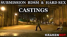 Kinky submissive teens are having rough sex session with a stranger and enjoying it a lot