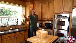 A horny guy with a huge cock likes to fuck his neighbor's daughter, every single day