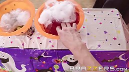 Penny Pax is having a great time during a private Haloween party, with her horny friends
