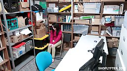 Athena Rayne knows that sex is the best way to get away even with shoplifting