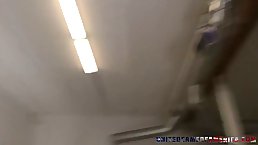 Gagged blonde with small tits, Zoey Laine likes to get gangbanged by a group of black guys