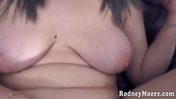 Amilia Onyx and her new lover are fucking in front of the camera and enjoying it