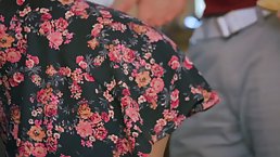 Natasha Nice and Joseline Kelly are having a casual threesome in the kitchen, during the day