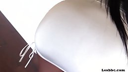 Kiara Mia is sucking Lexington Steele's dick and expecting to feel it inside her