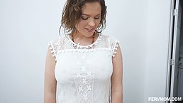 Krissy Lynn is eager to fuck her step- son, because he has a huge dick