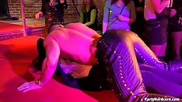 Private parties are the best way for girls and guys to easily get down and dirty
