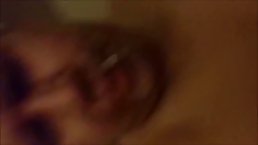 Fat guy was fucking his best friend's wife from the back, every once in a while