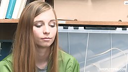 Ava Parker was not the best shoplifter since she got caught and fucked to learn her lesson