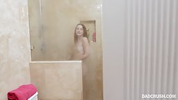 Danni Rivers is getting banged from the back and riding cock in a reverse cowgirl position