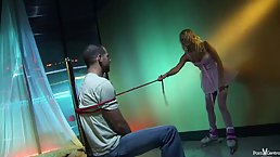 Dirty minded blonde has a kink on various sex games with a guy she likes a lot