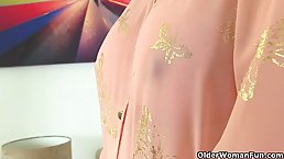 Janey, Louise and Toni are UK milfs who like to masturbate in front of the camera