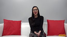 Lada is a naughty brunette who wants to become a pornstar, because she likes fucking