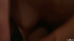 Experienced blonde woman, Natalie is sucking cock like a real pro and getting fucked in return