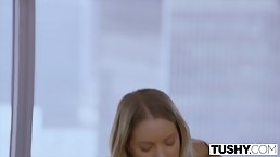 A guy came home to see his wife fucking another woman and decided to join them