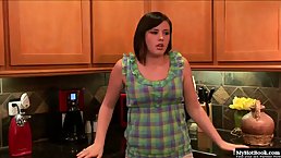 Delightful blonde and brunette do not mind sharing a horny guy, as long as they both cum