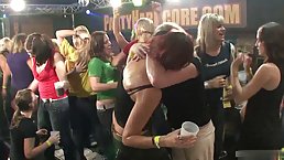 Naughty college girls went to a local night club and had the best casual sex sessions ever