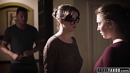 Lena Paul is having a threesome with her boss and her husband, every once in a while