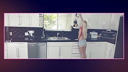 After sucking a huge dick, a big ass redhead, Ella Hughes is getting fresh cum