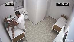 Kinky doctors in the hospital are using every opportunity to have some fun with tied up patients