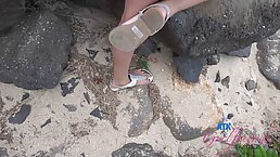Slutty girl is often traveling alone, so she could hook up with strangers and have casual sex