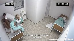 Kinky babe gets super horny every time she is in the hospital, even for no reason