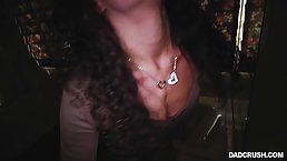 Seductive brunette with daddy- issues likes to suck dicks and have sex only with elderly guys