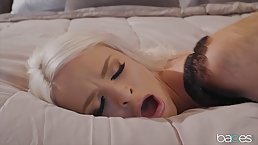 Emma Hix is a seductive blonde chick who likes to feel a black cock inside her pussy