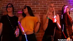Naughty girls are partying in the middle of the night and getting fucked better than ever