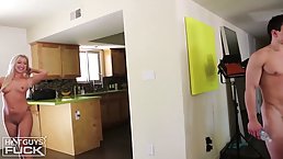 Renee Hurtz and Josh Farve are fucking like two wild animals in front of a hidden camera