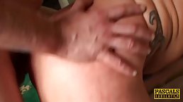 Anal sex loving, blonde woman gave a blowjob to a guy she really wanted to fuck