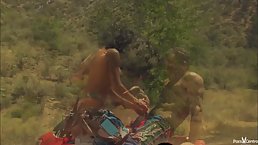 Lezley Zen is having wild, outdoors sex adventure with a horny man she has just met