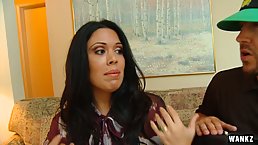 Big titted milf with black hair, Sienna West got her daily dose of fuck from her ex