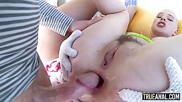 Riley and Samantha are having the best threesome ever, because it includes a lot of anal sex