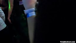 Party in the night club is an opportunity for many people to get fucked good