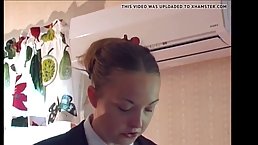 Sweet schoolgirl slut, Helen was being a very bad girl and deserved a good spanking