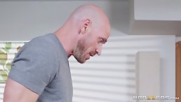 Gorgeous black babe, Anya Ivy was done with her workout, so it was time for fucking