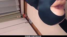 Asian schoolgirl, Yuri Sakurai sucked dick on web cam and got stuffed with sex toys
