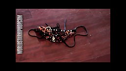 Bubble butt, black woman, Cherrie went upstairs to play with herself until she has an orgasm