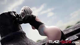 Kinky animated fuck dolls are getting drilled in all kinds of kinky ways and loving it