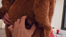 Rebecca Volpetti is a dirty minded blonde lady who likes to have casual anal sex