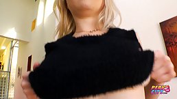 River Fox is a sweet blonde chick who likes to have anal sex and get creampied