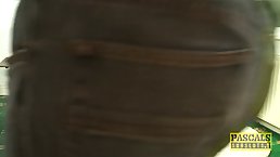 Alice Judge is a racy brunette with big tits, who never says no to a good fuck