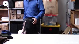 Amilia Onyx is a big titted shoplifter who has a backup plan if she gets caught