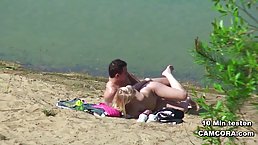 Sex on the beach feels so fucking good, especially in the middle of the day