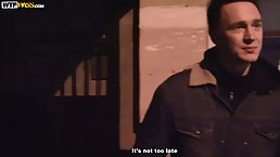 Horny couple was fucking in a public place, hoping that no one would see them in action