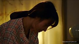 Chae Min- Seo got completely naked and could not hold back from fucking a married man