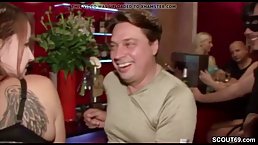 Nasty girls are sucking dicks and getting fucked during a private party, all night long
